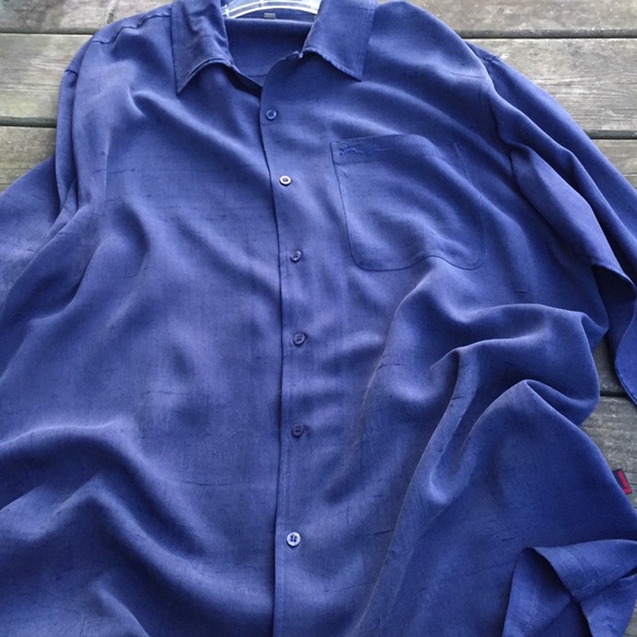 Vintage 90s FUBU The Collection Silk Dress Shirt - Picture 6 of 6